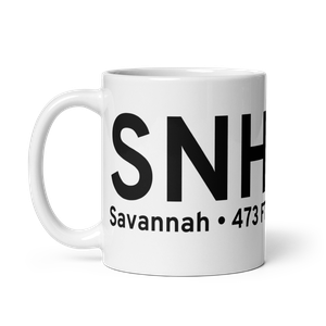 Savannah (KSNH) Airport Mug