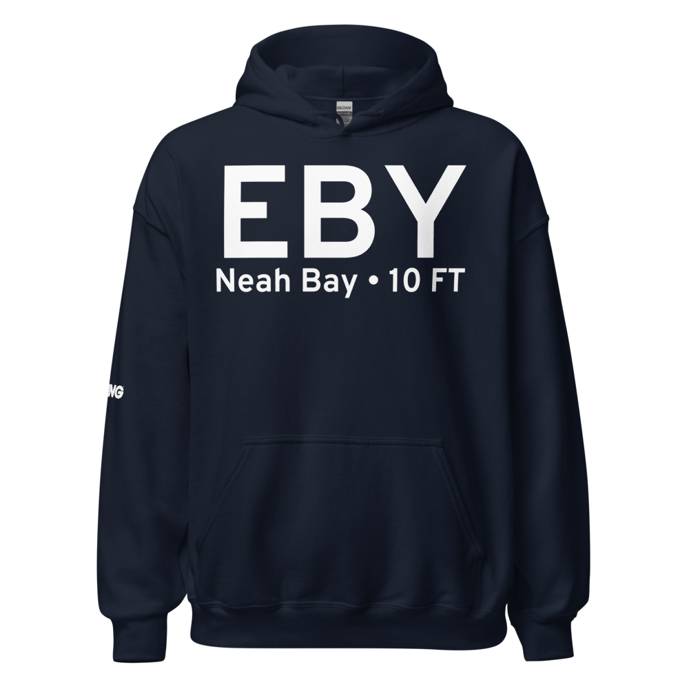 Neah Bay (KEBY) Airport Hoodie Sweatshirt 