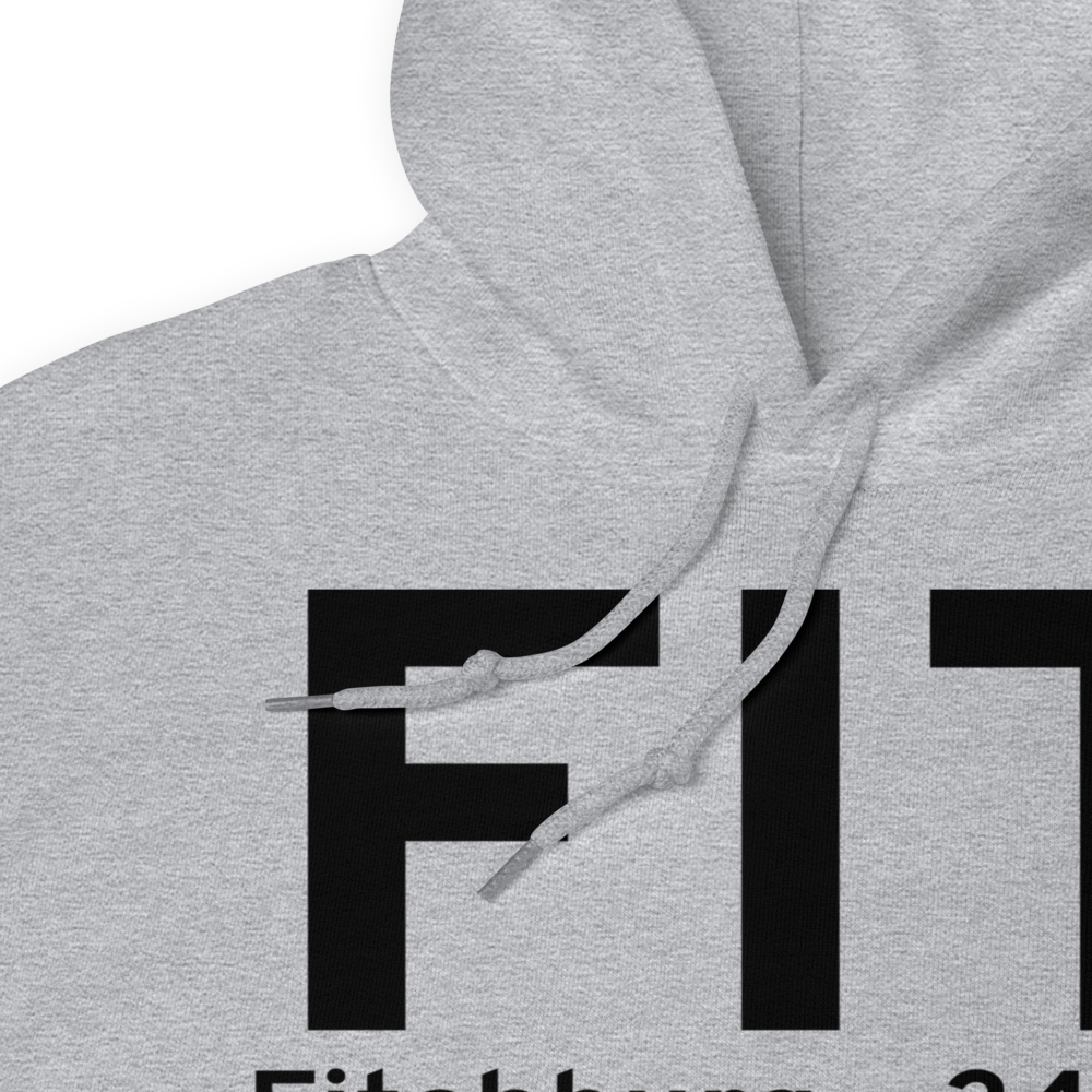 Fitchburg (KFIT) Airport Hoodie Sweatshirt 