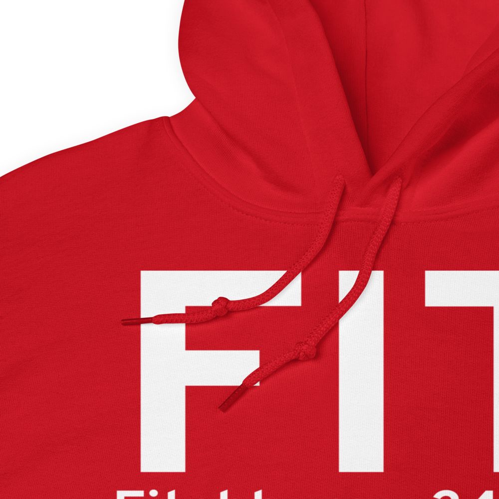 Fitchburg (KFIT) Airport Hoodie Sweatshirt 