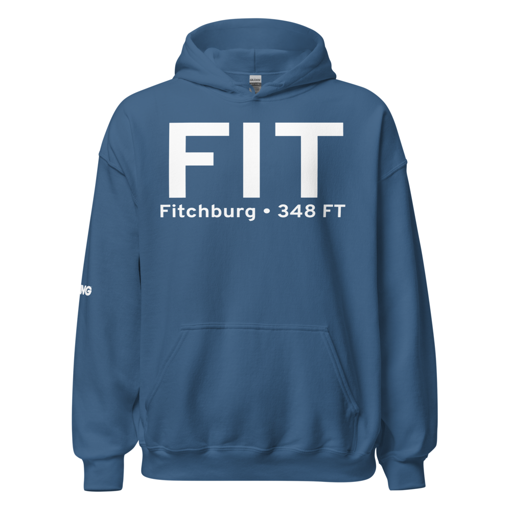Fitchburg (KFIT) Airport Hoodie Sweatshirt 