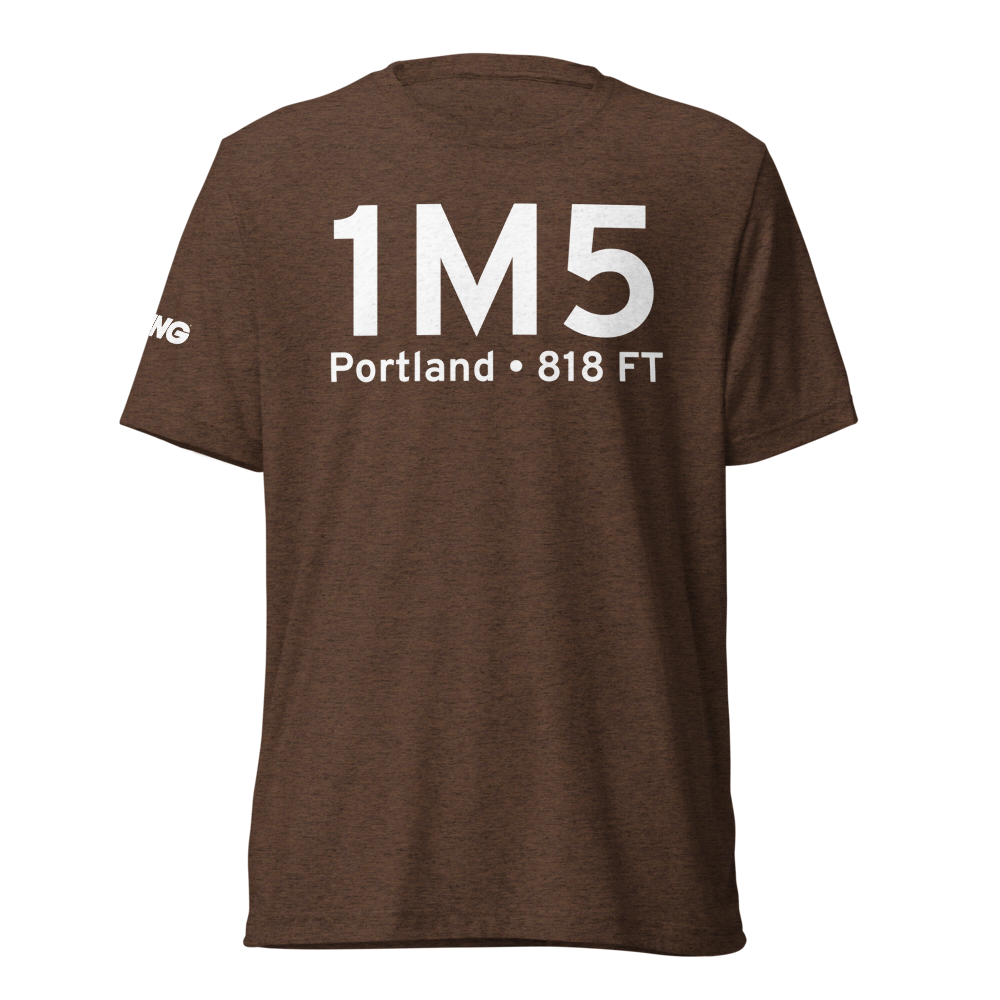 Portland (K1M5) Airport Tri-blend T-Shirt 
