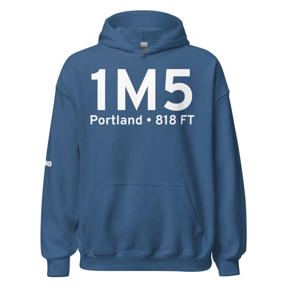 Portland (K1M5) Airport Hoodie Sweatshirt 