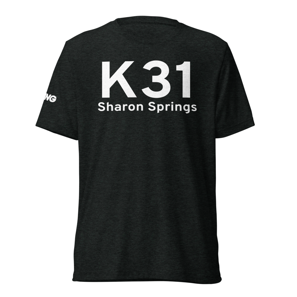 Sharon Springs (K31) Airport Tri-blend T-Shirt 