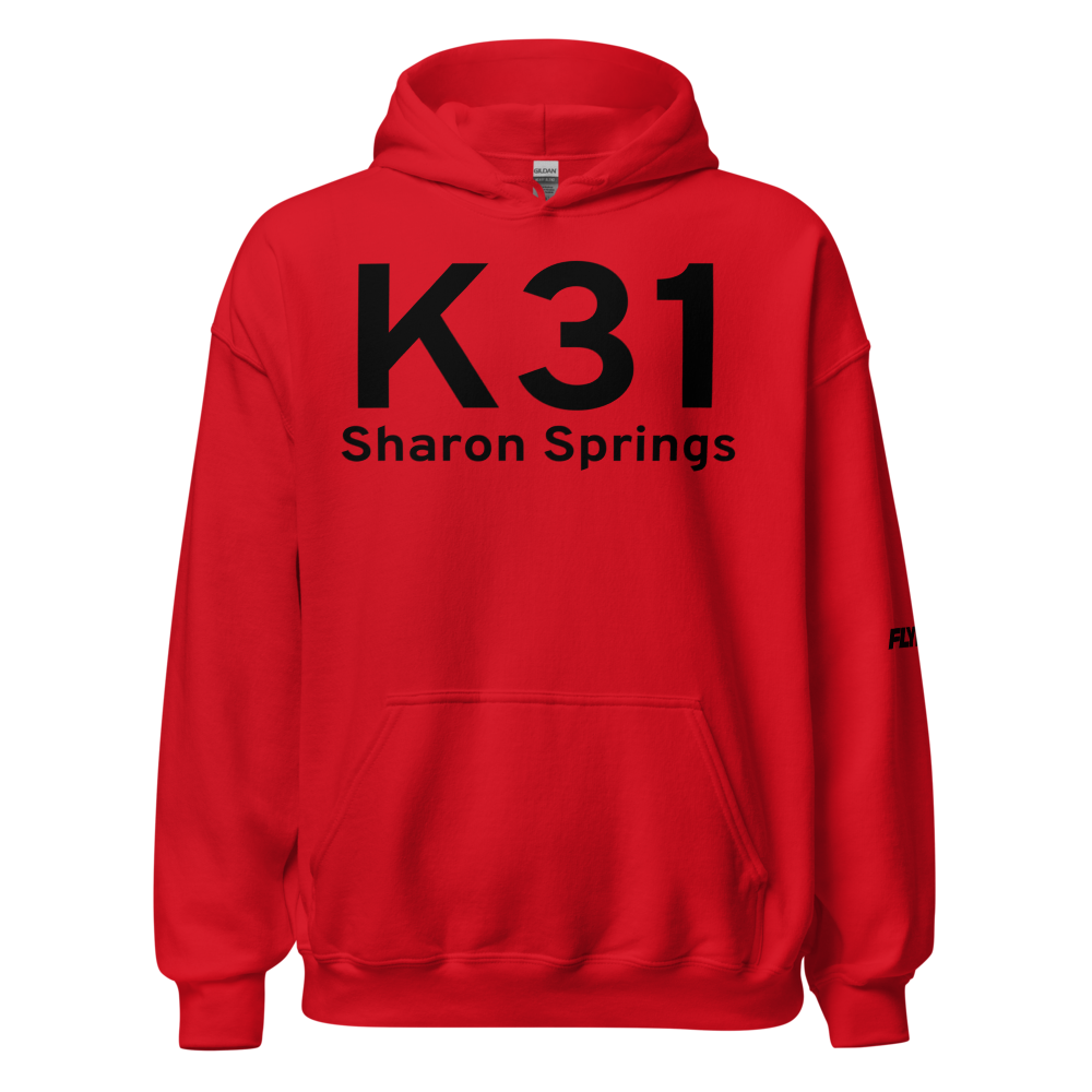 Sharon Springs (K31) Airport Hoodie Sweatshirt 
