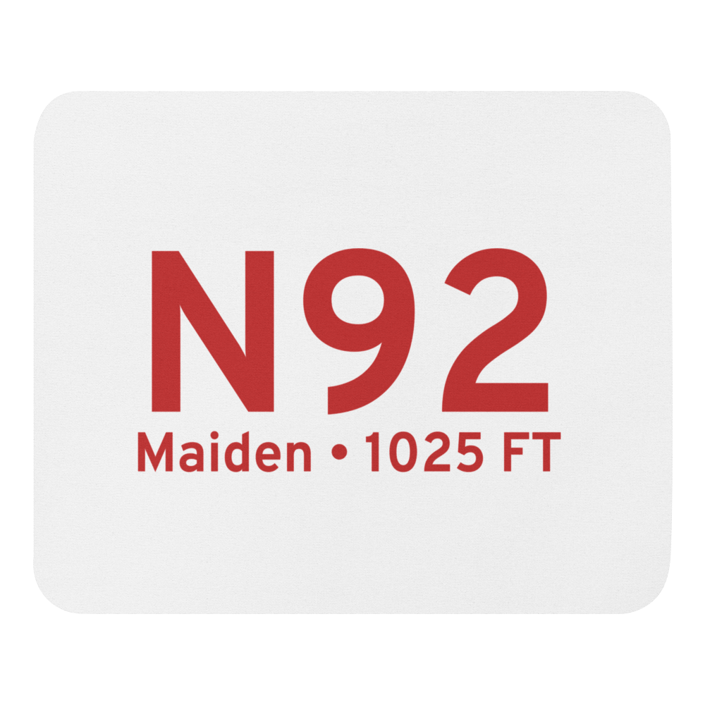Maiden (N92) Airport  Mouse Pad 
