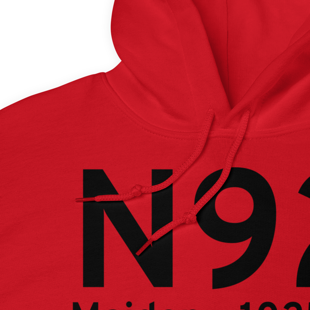 Maiden (N92) Airport Hoodie Sweatshirt 