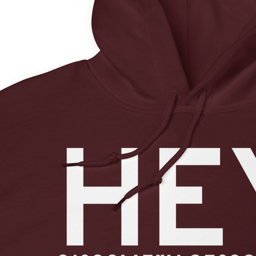 Fort Rucker Ozark (HEY) Airport Hoodie Sweatshirt 