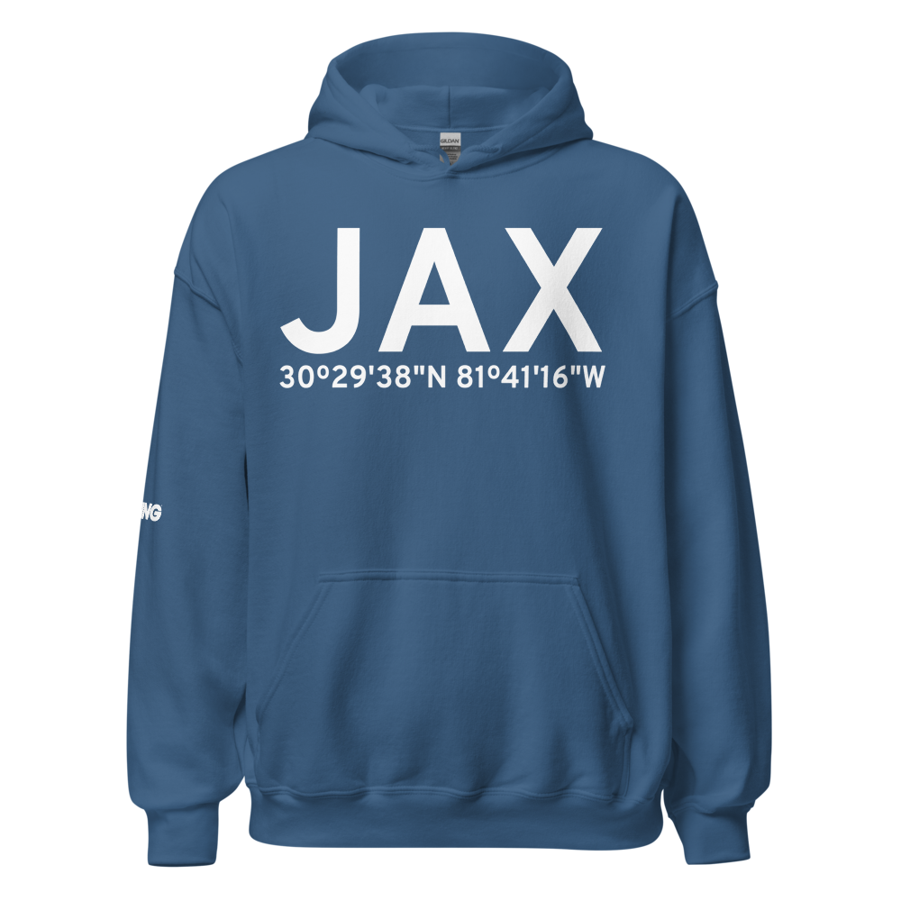 Jacksonville (KJAX) Airport Hoodie Sweatshirt 