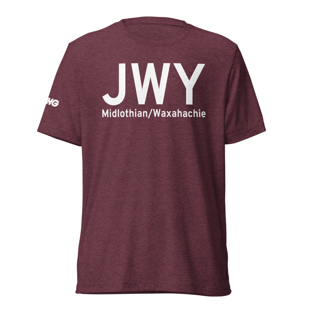 Midlothian/Waxahachie (KJWY) Airport Tri-blend T-Shirt 