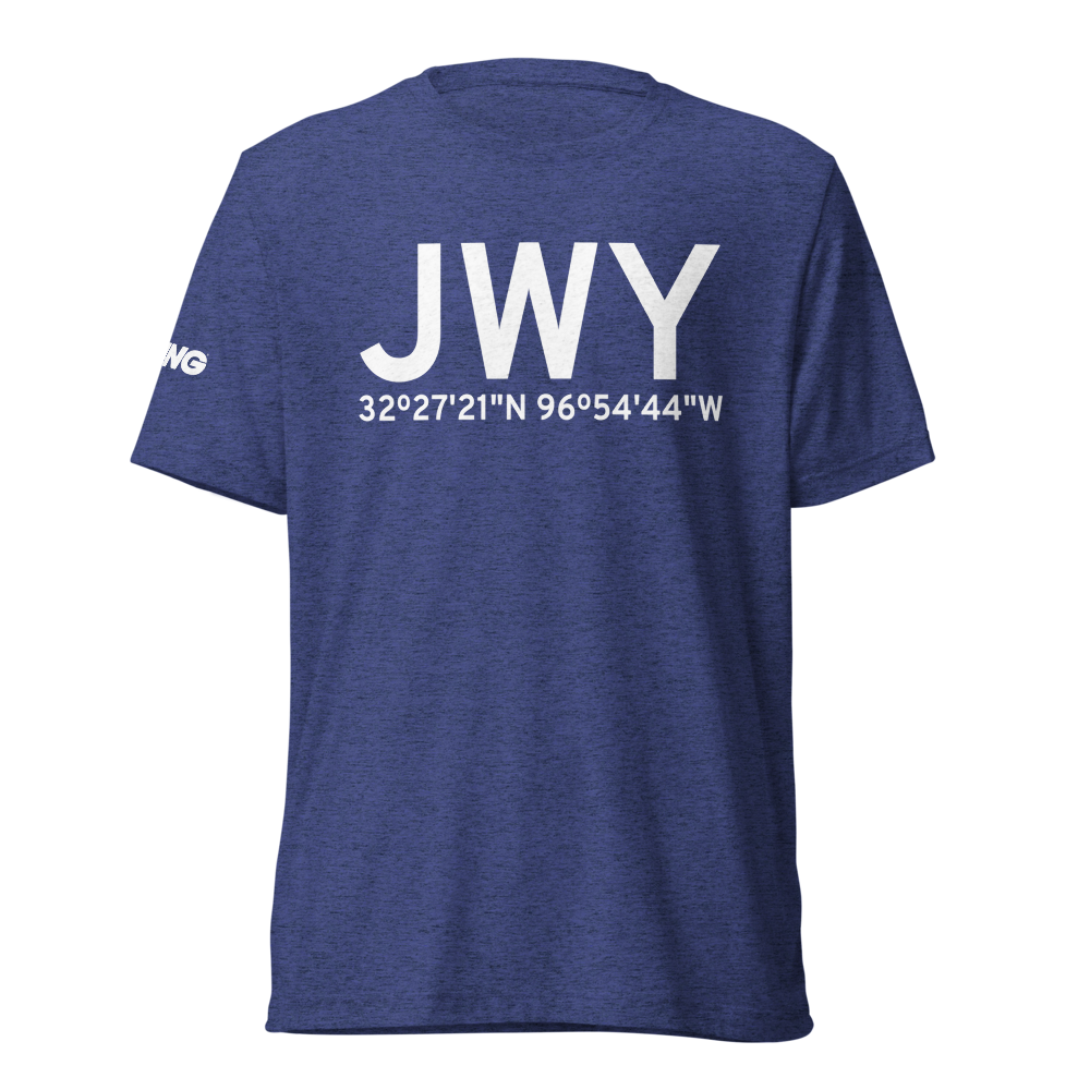 Midlothian/Waxahachie (KJWY) Airport Tri-blend T-Shirt 