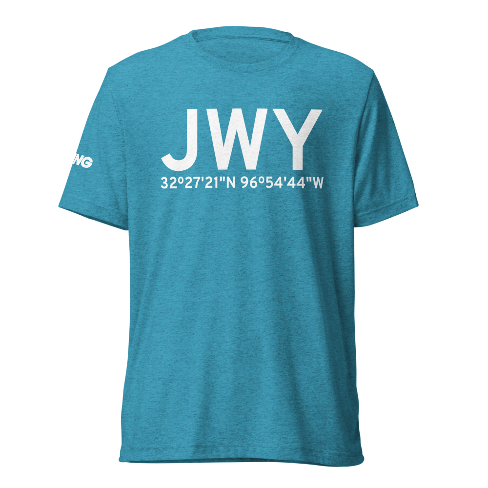 Midlothian/Waxahachie (KJWY) Airport Tri-blend T-Shirt 