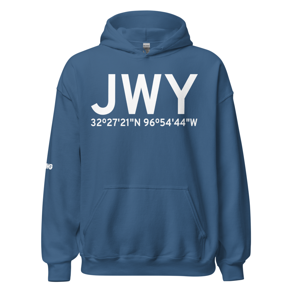 Midlothian/Waxahachie (KJWY) Airport Hoodie Sweatshirt 