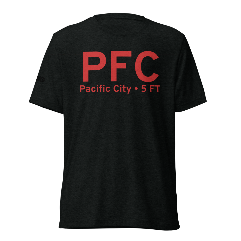 Pacific City (PFC) Airport Tri-blend T-Shirt 