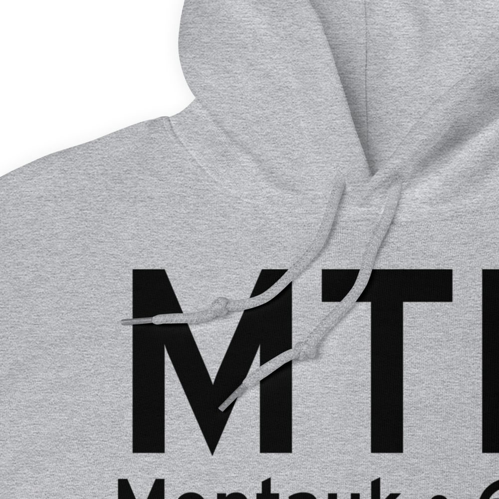 Montauk (KMTP) Airport Hoodie Sweatshirt 