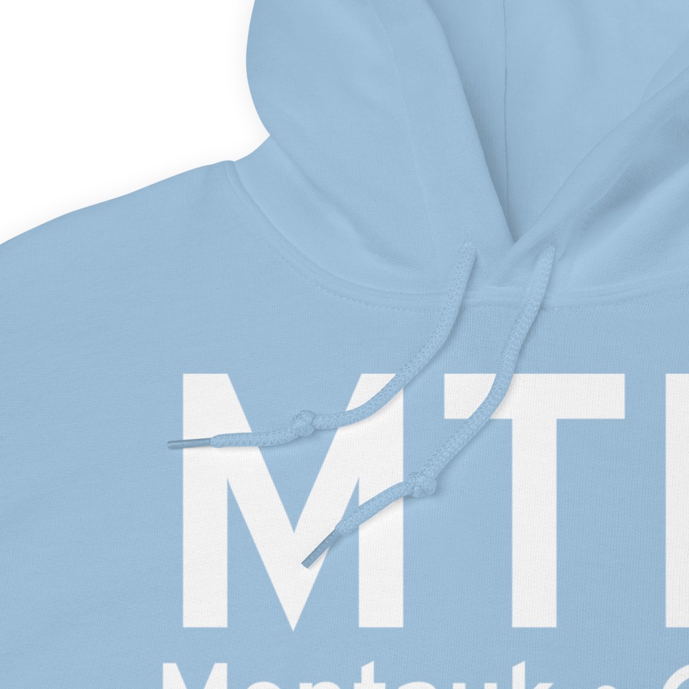 Montauk (KMTP) Airport Hoodie Sweatshirt 