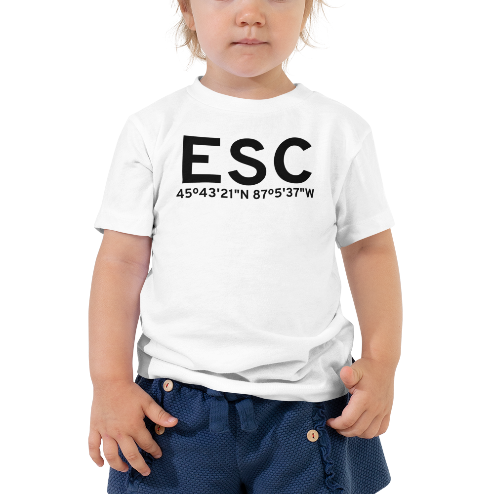 Escanaba (KESC) Airport Toddler T-Shirt 