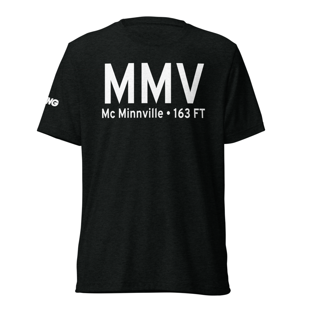 Mc Minnville (KMMV) Airport Tri-blend T-Shirt 