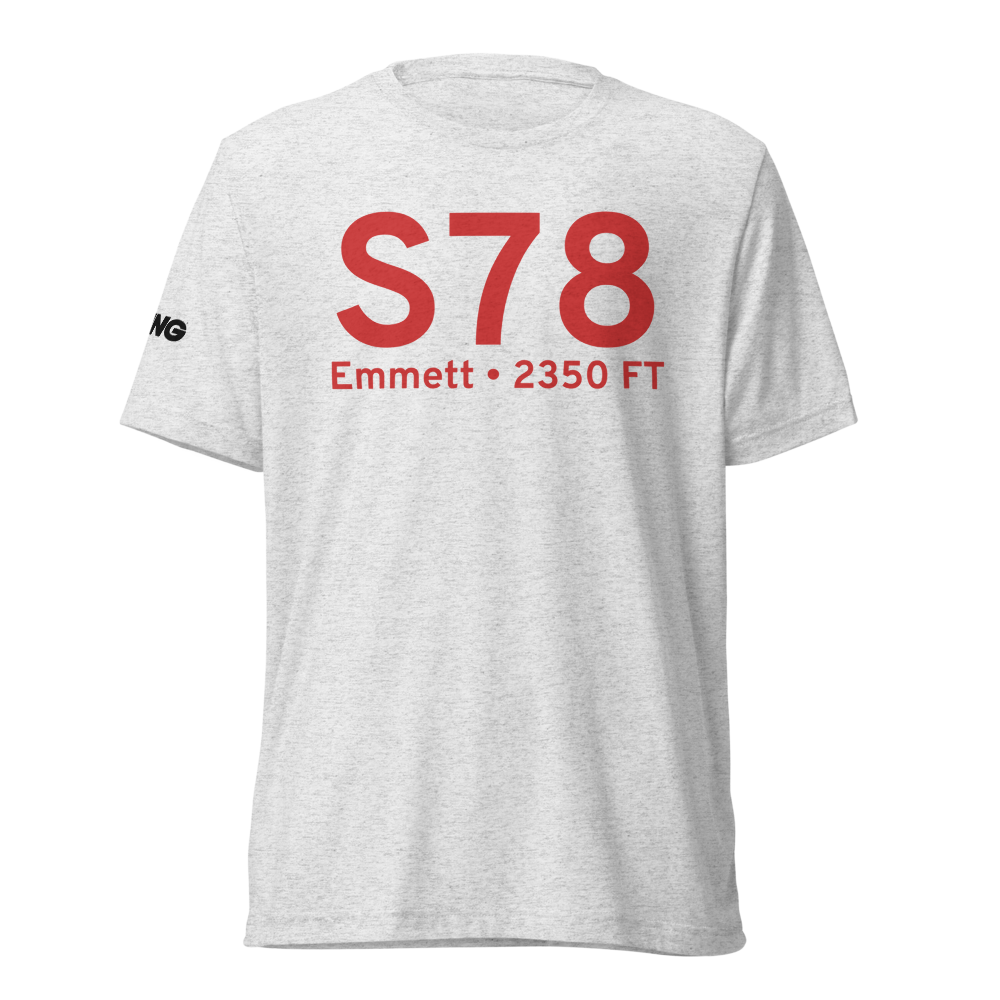 Emmett (KS78) Airport Tri-blend T-Shirt 