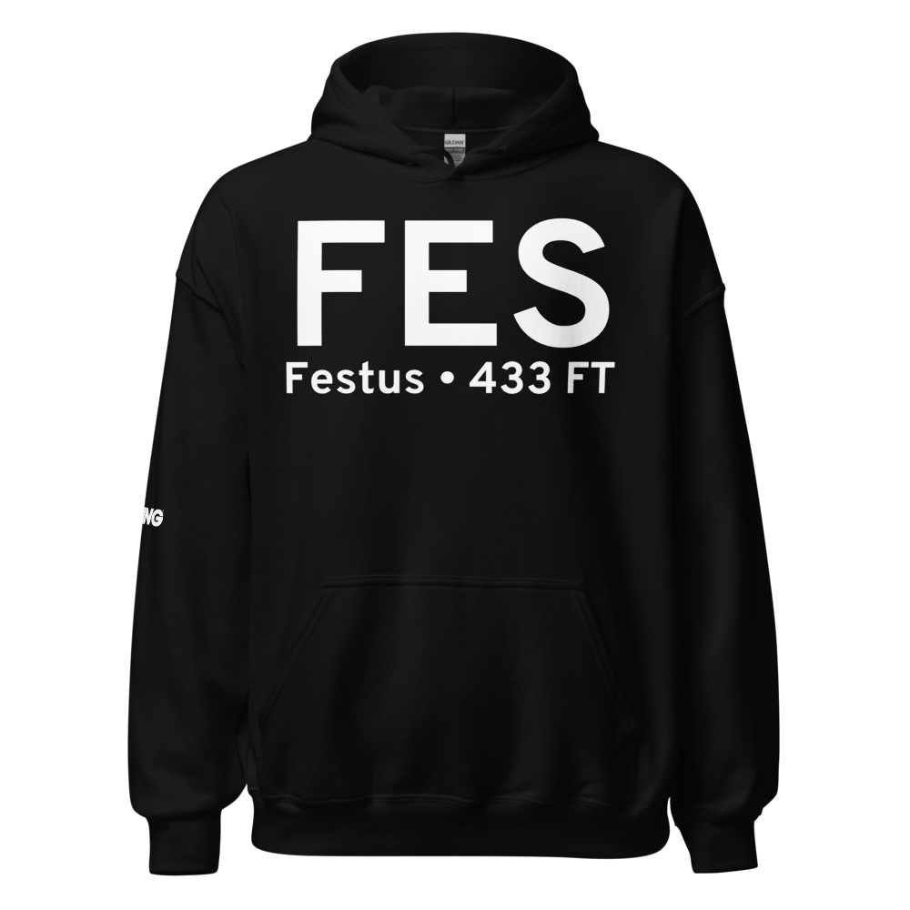 Festus (KFES) Airport Hoodie Sweatshirt 