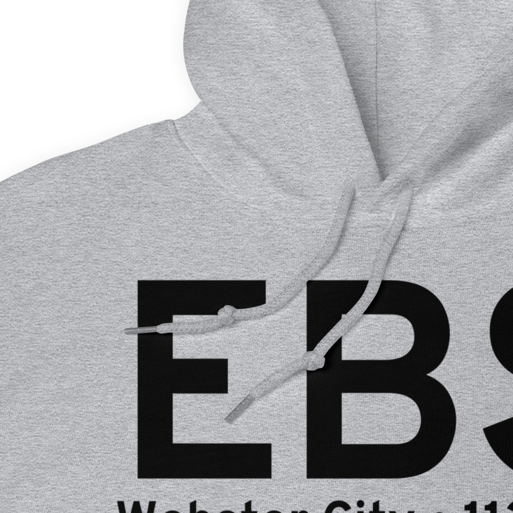 Webster City (KEBS) Airport Hoodie Sweatshirt 