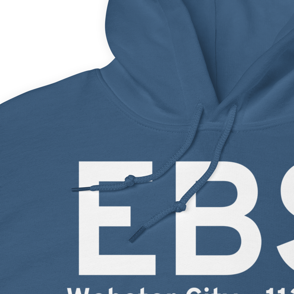 Webster City (KEBS) Airport Hoodie Sweatshirt 