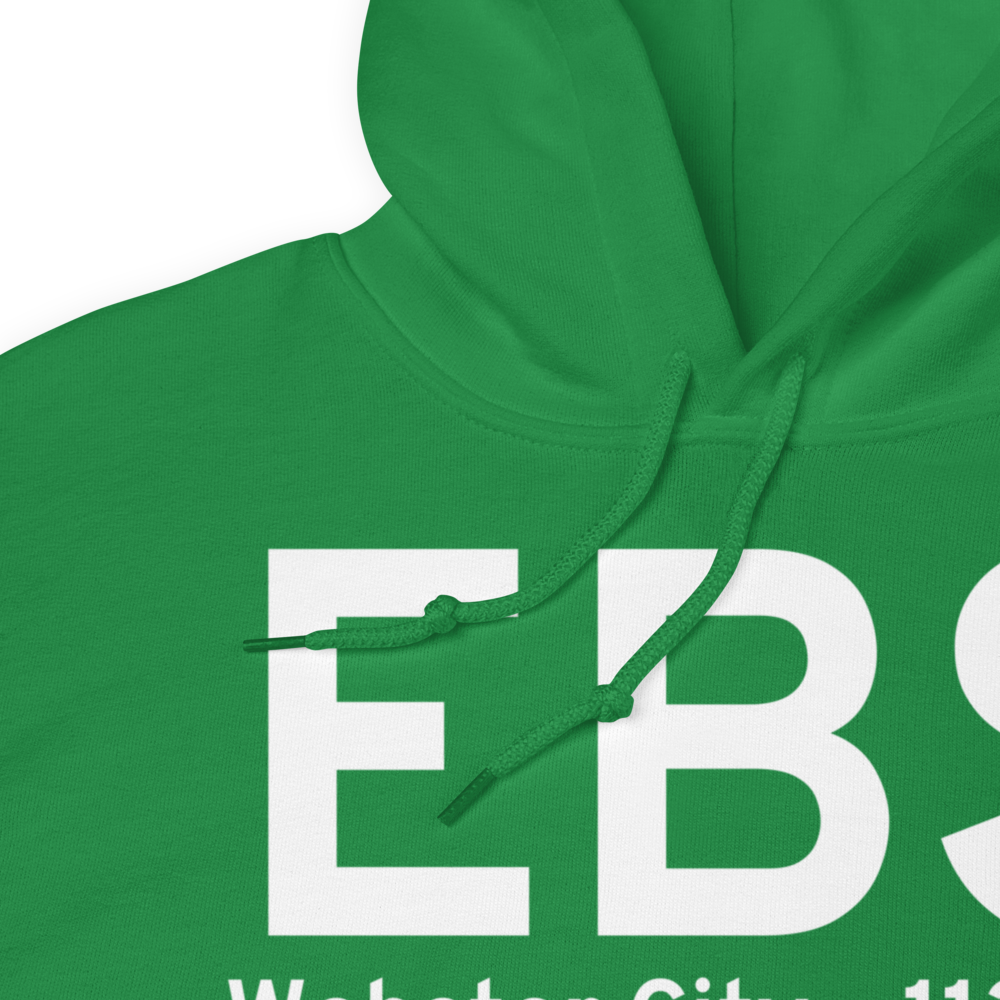 Webster City (KEBS) Airport Hoodie Sweatshirt 