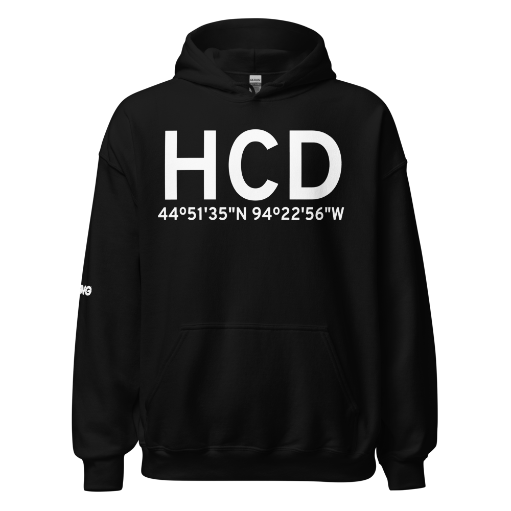 Hutchinson (KHCD) Airport Hoodie Sweatshirt 