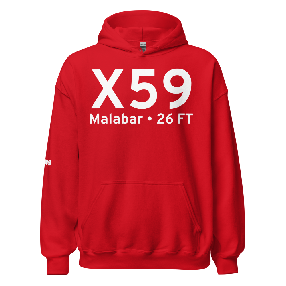 Malabar (KX59) Airport Hoodie Sweatshirt 