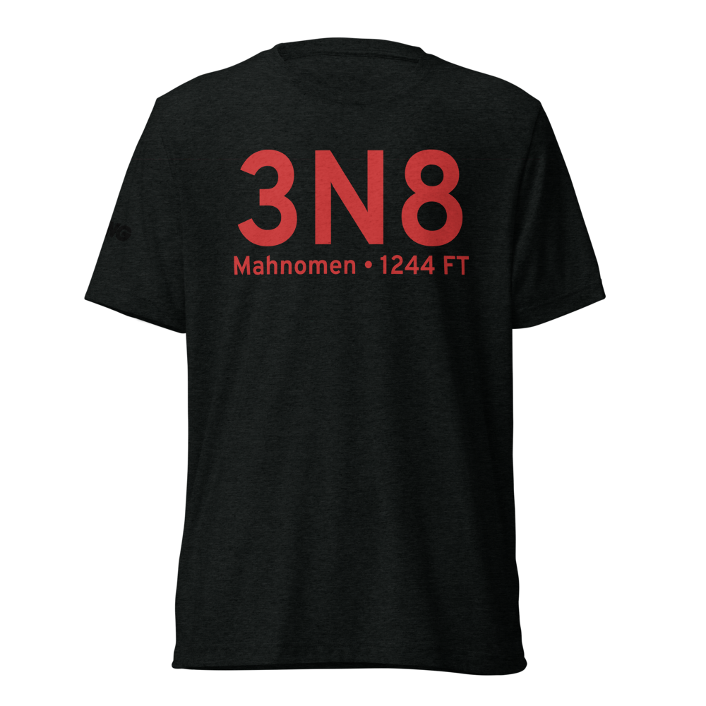 Mahnomen (3N8) Airport Tri-blend T-Shirt 