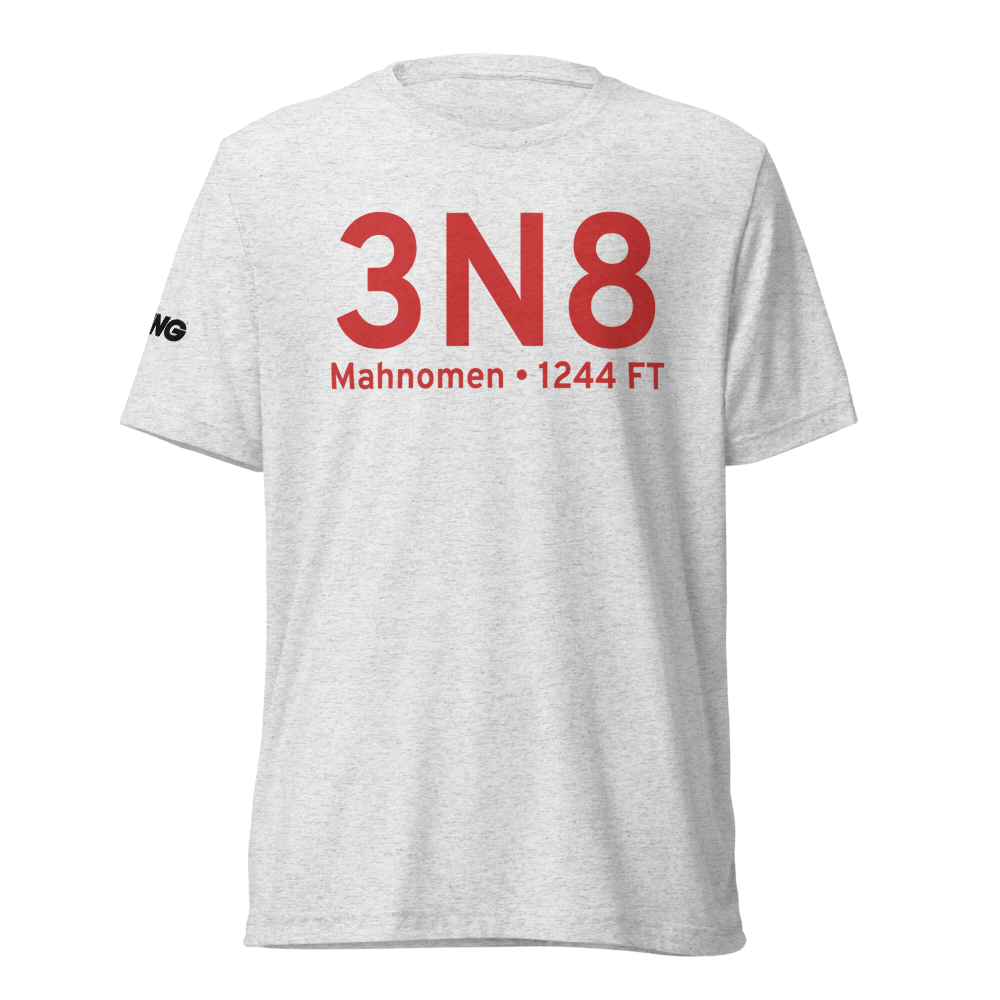 Mahnomen (3N8) Airport Tri-blend T-Shirt 