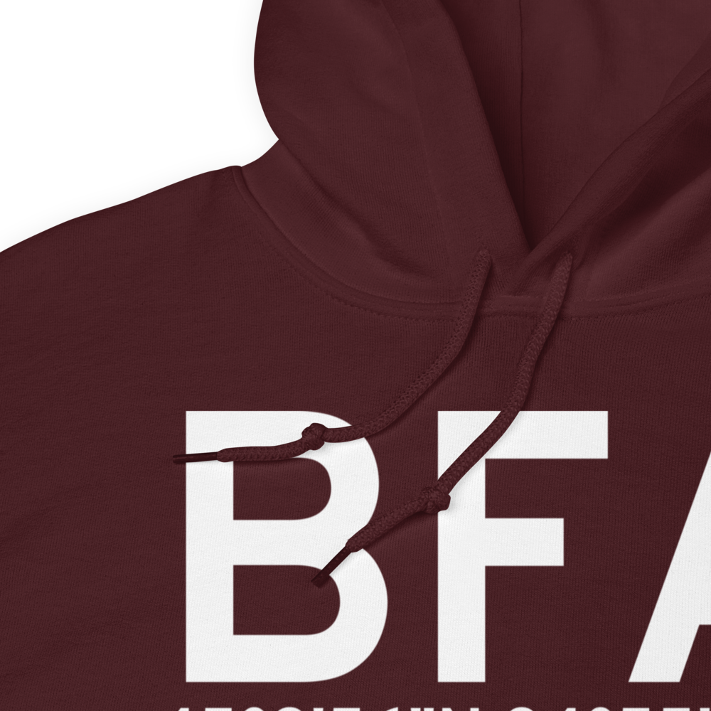 Boyne Falls (KBFA) Airport Hoodie Sweatshirt 