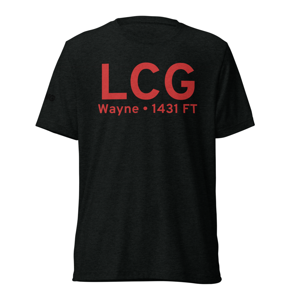 Wayne (KLCG) Airport Tri-blend T-Shirt 