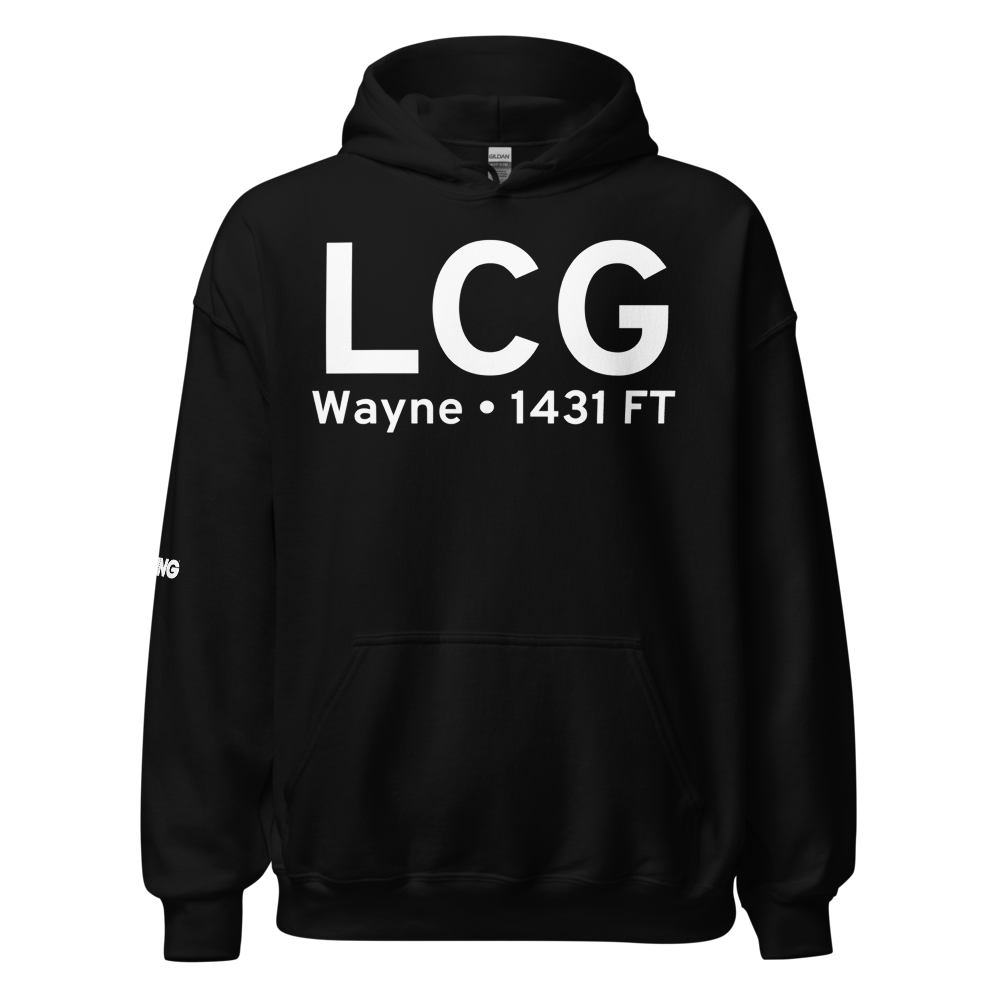 Wayne (KLCG) Airport Hoodie Sweatshirt 