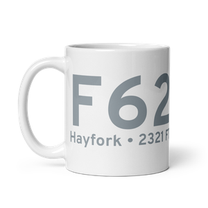 Hayfork (KF62) Airport Mug