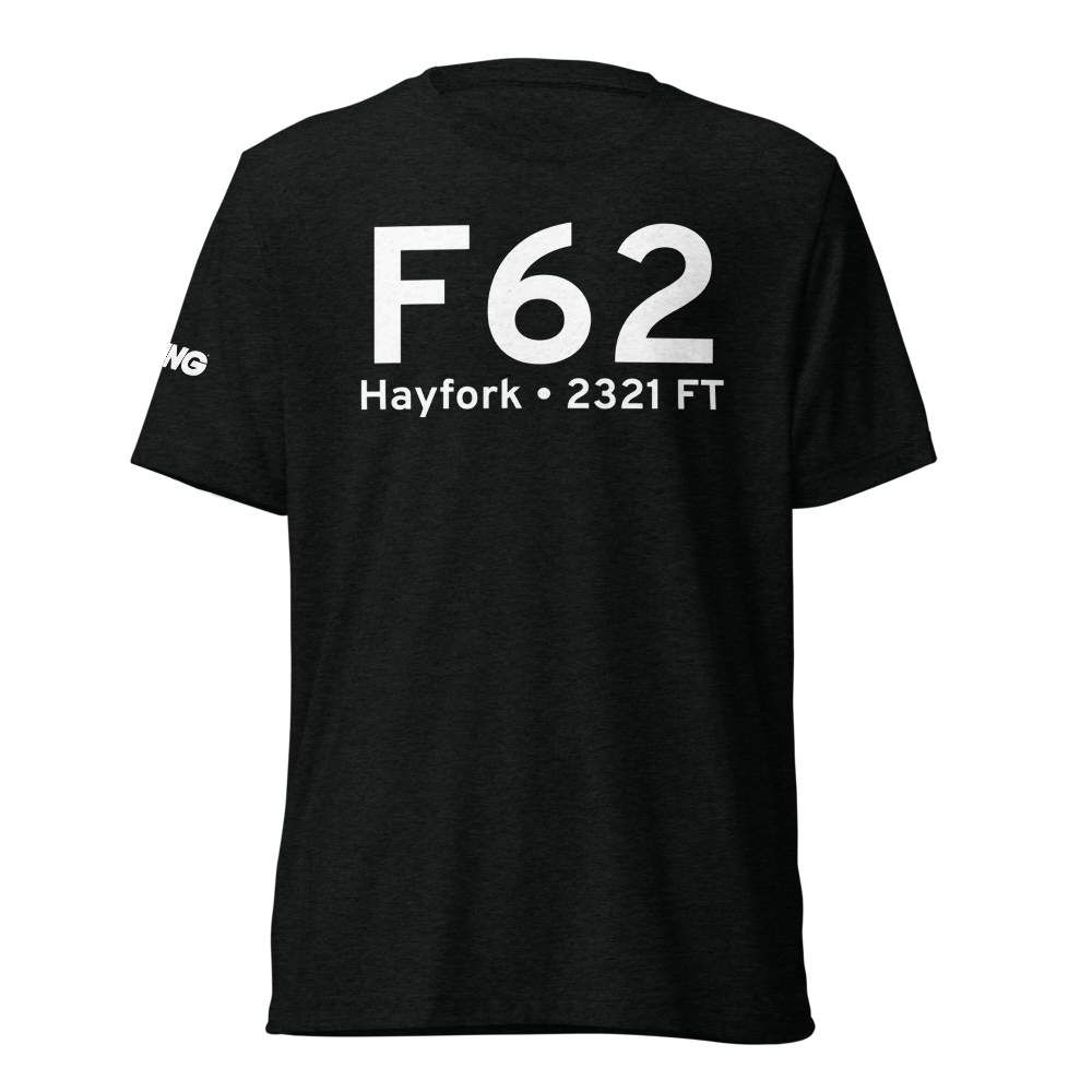 Hayfork (KF62) Airport Tri-blend T-Shirt 