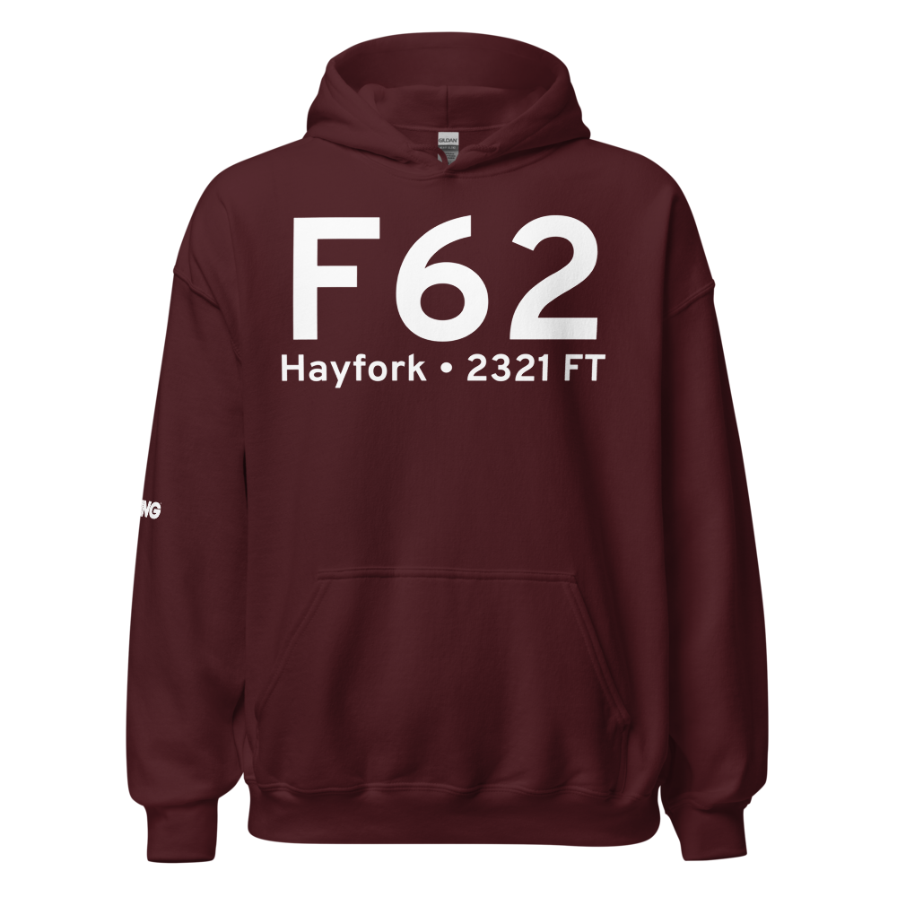 Hayfork (KF62) Airport Hoodie Sweatshirt 