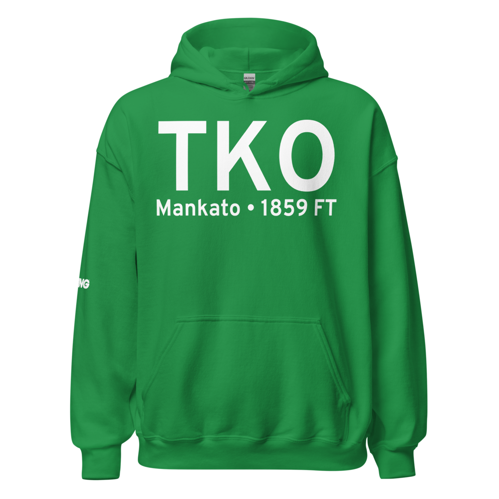 Mankato (KTKO) Airport Hoodie Sweatshirt 