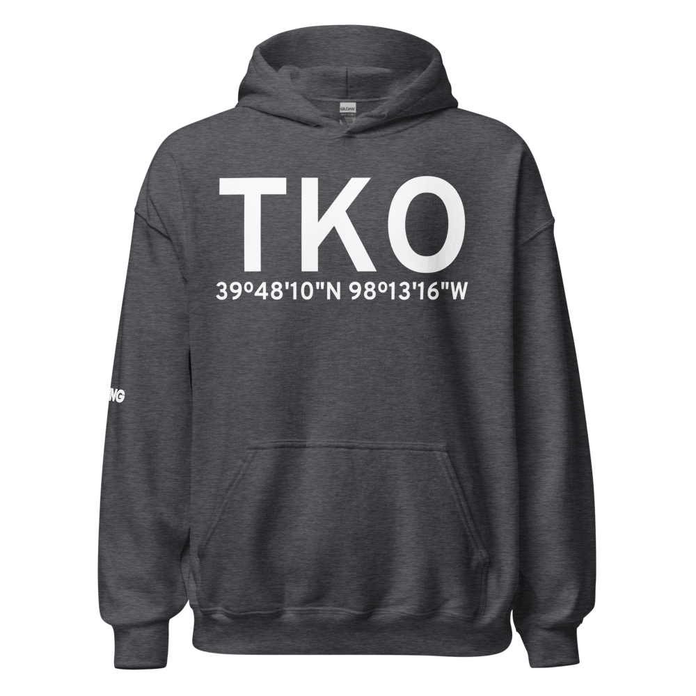 Mankato (KTKO) Airport Hoodie Sweatshirt 