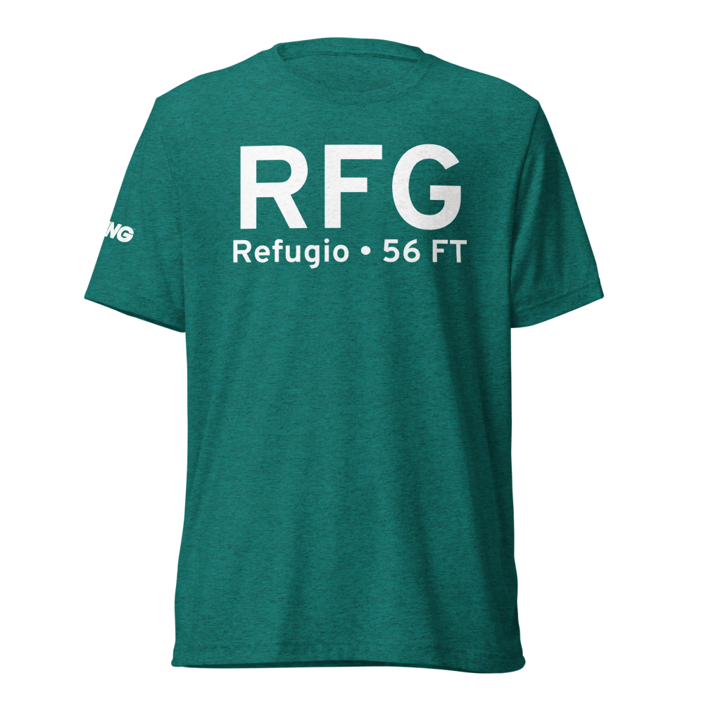 Refugio (KRFG) Airport Tri-blend T-Shirt 