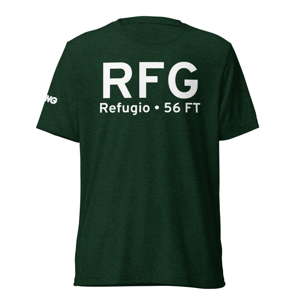 Refugio (KRFG) Airport Tri-blend T-Shirt 