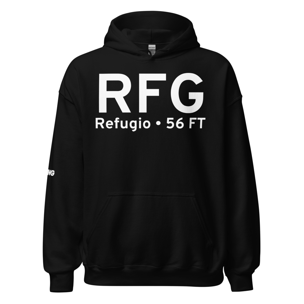 Refugio (KRFG) Airport Hoodie Sweatshirt 