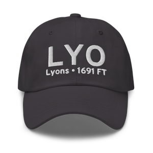 Lyons (KLYO) Airport Hat