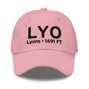Lyons (KLYO) Airport Hat