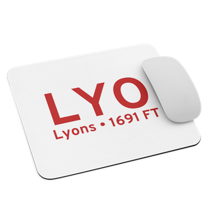 Lyons (KLYO) Airport  Mouse Pad
