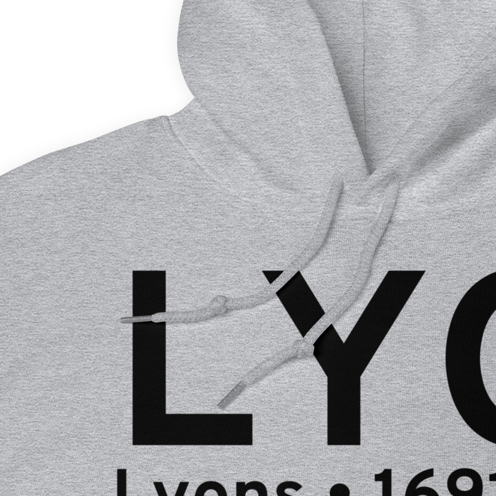Lyons (KLYO) Airport Hoodie Sweatshirt 