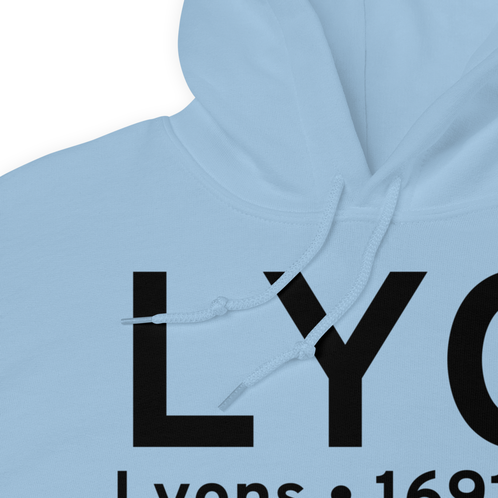 Lyons (KLYO) Airport Hoodie Sweatshirt 