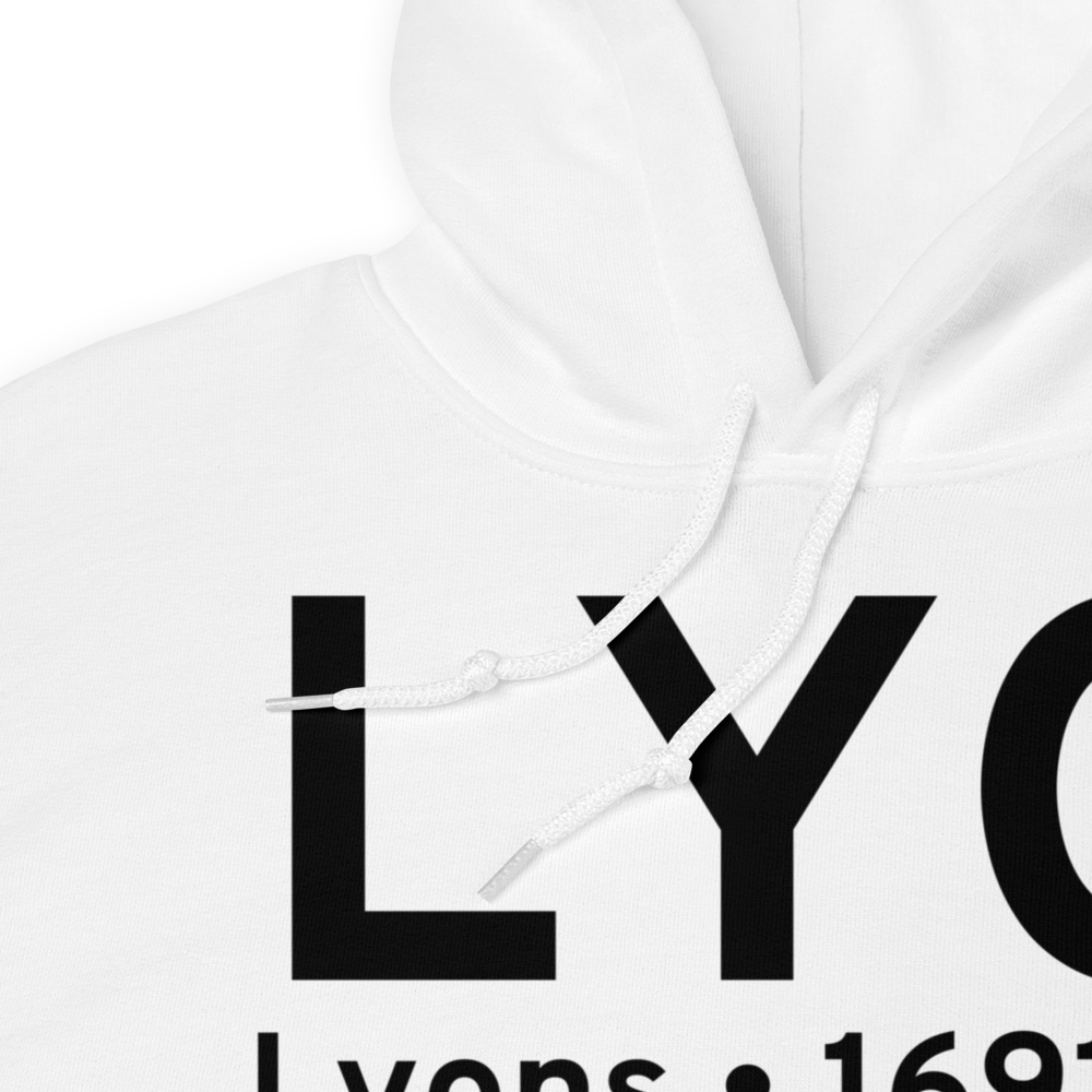 Lyons (KLYO) Airport Hoodie Sweatshirt 