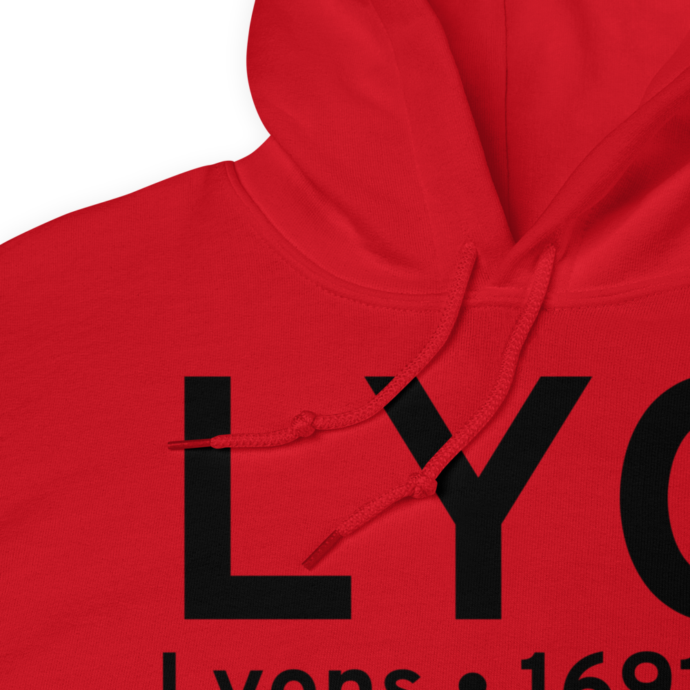 Lyons (KLYO) Airport Hoodie Sweatshirt 