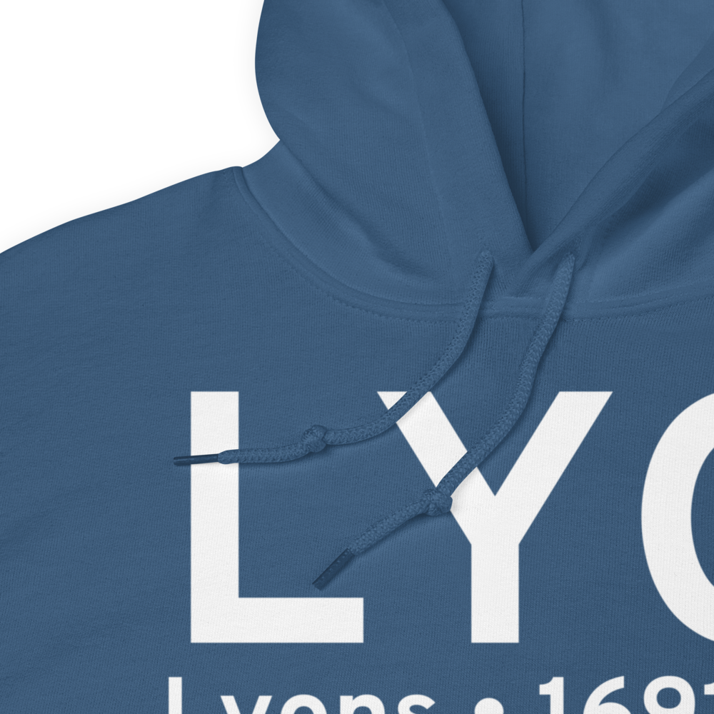 Lyons (KLYO) Airport Hoodie Sweatshirt 